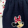 Minnie Mouse Quilted Blue Dungaree with Shirt Set 13250