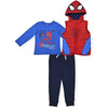 Spiderman Jacket Shirt and Trouser 3 Piece Set Tracksuit 13325