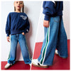 NXT Side Stripes Wide Legs Jeans 13486