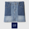 GAP 2 Color Denim Short Skirt 13472