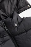 HM Black Water Repellent Hooded Puffer Jacket 13417