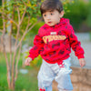 HM Spiderman Red Hoodie Trouser Tracksuit Set 13420