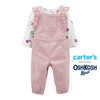 CRT Frill Pink Overalls Dungaree Only 12256