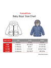 Rokka Rolla Thick Sherpa Lined Fur Trim Blue Hooded Puffer Jacket 13166