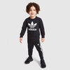 ADDS Black Terry Tracksuit Crew Set 13433