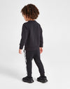 ADDS Black Terry Tracksuit Crew Set 13433