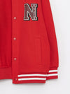 LCW Thick Tiger Red Baseball Jacket 13428