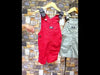 Oshksh Anchor Embroided Short Length Overalls Dungaree 12239