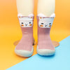 Rabbit Pink Silicone Socks Shoes 2702 D