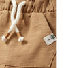 CA Henley Style Lining Shirt Shorts Set 13108