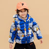 G Duck Blue Hooded Puffer Jacket 13155