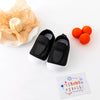 Black Breathable Silicone Sole Shoes 2703 A