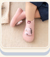 Dino Pink Silicone Socks Shoes 2608 D