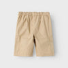 Nme it Khaki Cimfort twill Elastic Waist Shorts 12950