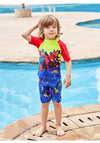 Spiderman 3 pcs Swimsuit with Cap 13051 A