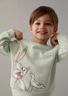 Looney Tunes Green Fleece Sweatshirt 13331