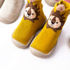 Lion Yellow Silicone Socks Shoes 2702 C