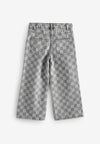 NXT Checker Board Straight Grey Jeans 13485