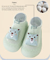 Bear Pistachio Silicone Socks Shoes 2608 B