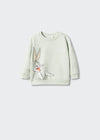 Looney Tunes Green Fleece Sweatshirt 13331