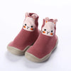 Rabbit Pink Silicone Socks Shoes 2702 D