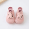 Dino Pink Silicone Socks Shoes 2608 D