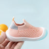 Pink Breathable Silicone Sole Shoes 2703 D