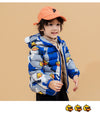 G Duck Blue Hooded Puffer Jacket 13155