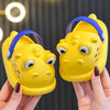 Frog Yellow Washable Soft Clogs Crocks 2695 A