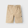 Nme it Khaki Cimfort twill Elastic Waist Shorts 12950