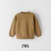 ZR Camel Soft Fleece High Neck Sweatshirt 11196