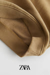 ZR Camel Soft Fleece High Neck Sweatshirt 11196