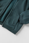 ZR Teal Zipper Hoodie 11040