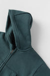 ZR Teal Zipper Hoodie 11040