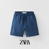 ZR Future Begins Blue Terry Shorts 12047