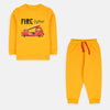 ML Firefighter Yellow Terry Track Suit 8825