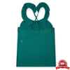 TAO Ruffled Trim Green Sleeveless Tank Top 10546