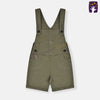 Signature Green Denim Dungaree 10261