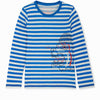 Gorilla Blue Stripes Full Sleeve Shirt 11346