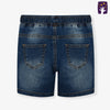 ML Medium Wash Elastic Waist Denim Shorts 10371