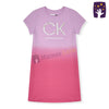 C K Pink Purple Long Shirt 10461