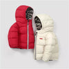 Camouflaged Red Dual sided Hooded Puffer Jacket 10749