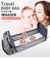 Folding Crib Baby Waterproof Travel Diaper Maternity Backpack