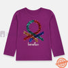 Benetton Purple Sequnce Full Sleeve Shirt 11353