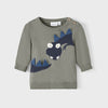 NME it Dinosaur Knitted Sweater 11607