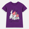 ML Cattitude Purple Shirt 7624