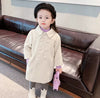 Quilt Cream Long Coat 11429