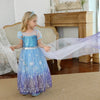 Frozen Blue Fairy Frock with Long Tail 11808