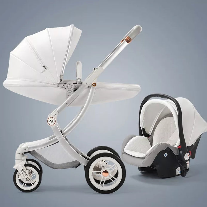 Egg Luxury Leather Stroller MamasLittle