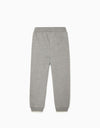 Z Y Brkln Jogging Slim Fit Grey Terry Trouser 8782